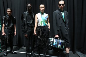Backstage at Berluti Men's Spring 2020