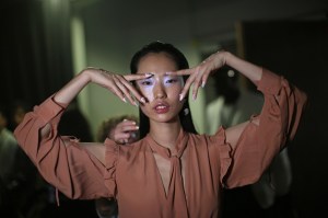 Backstage at Kenzo Men's Spring 2020