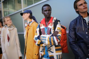 Backstage at Lanvin Men's Spring 2020