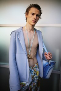 Backstage at Lanvin Men's Spring 2020