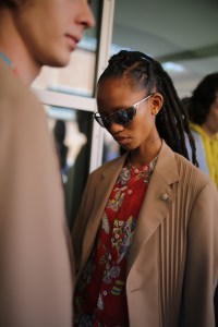 Backstage at Lanvin Men's Spring 2020