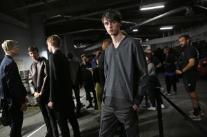 Backstage at Undercover Men's Spring 2020