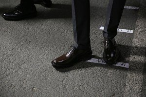 Backstage at Undercover Men's Spring 2020