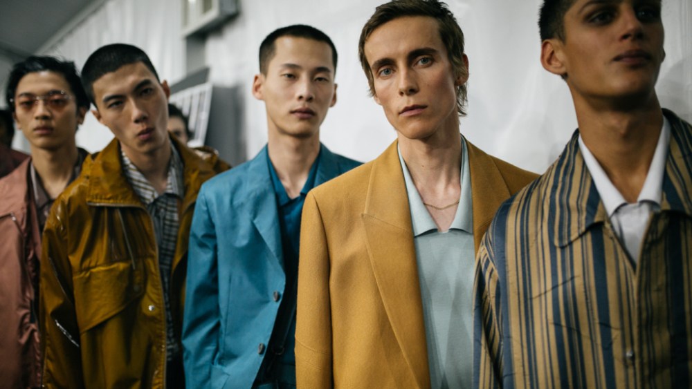 Backstage at Ermenegildo Zegna Men's Spring 2020