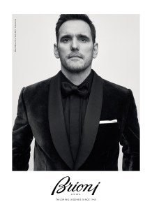 Matt Dillon is the latest Hollywood star to join Italian luxury menÕs label Brioni as the face of the fall 2019 ad campaign, following Armie Hammer, Harvey Keitel and Anthony Hopkins. Lensed by the brandÕs longtime go-to photographer Gregory Harris in a New York studio, the series of black-and-white candid portraits captures the ÒCrashÓ actor clad in a range of tailoring pieces and eveningwear. The campaign breaks internationally in July. Ñ Martino Carrera