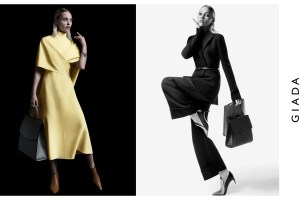 Captured in sinuous and ballet-like poses, Sasha Pivovarova fronts Giada’s fall ad campaign. Lensed by photographer duo Inez van Lamsweerde and Vinoodh Matadin, the model, wearing richly colored and roomy outfits is portrayed against a dark backdrop in a series of color images juxtaposed to black and white shots exalting the silhouettes and fabrics. - Martino Carrera