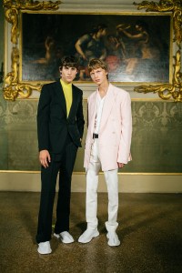 Backstage at Givenchy Men's Spring 2020