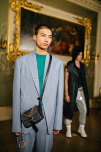 Backstage at Givenchy Men's Spring 2020