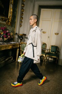 Backstage at Givenchy Men's Spring 2020