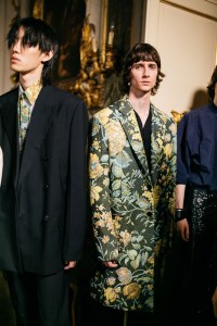 Backstage at Givenchy Men's Spring 2020