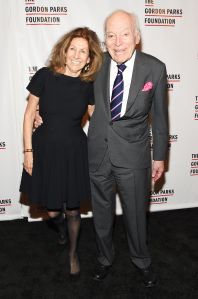 Judy Lauder and Leonard Lauder