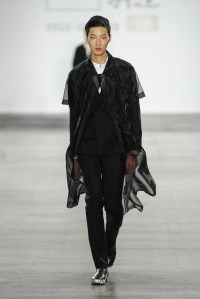 HLA x AEX by JD.COM Men's Spring 2020 photographed in London on 08 June 2019
