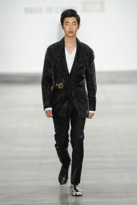 HLA x AEX by JD.COM Men's Spring 2020 photographed in London on 08 June 2019