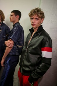 Backstage at Iceberg  Men's Spring 2020 photographed in London on 08 June 2019