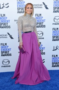 Jennifer Lopez35th Annual Film Independent Spirit Awards, Arrivals, Los Angeles, USA - 08 Feb 2020Wearing Valentino