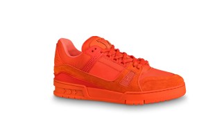 An items from Virgil Abloh’s capsule collection for the Louis Vuitton pop-up in Chicago.