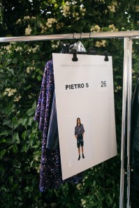 Backstage at Marco De Vincenzo Men’s Spring 2020