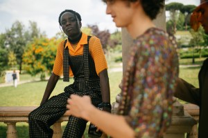 Backstage at Marco De Vincenzo Men’s Spring 2020