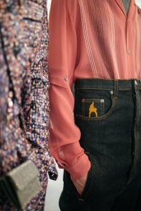 Backstage at Marco De Vincenzo Men’s Spring 2020