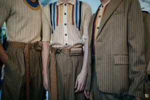 Backstage at Marco De Vincenzo Men’s Spring 2020