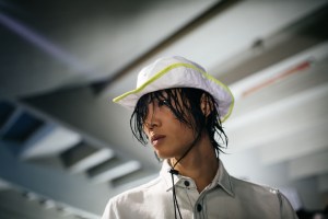Backstage at MSGM Men's Spring 2020