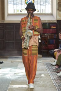 Nicholas Daley Presentation Men's Spring 2020 photographed in London on 08 June 2019