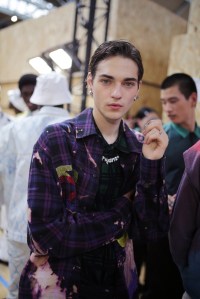 Backstage at Off-White Men's SS 2020, photographed in Paris on June 19th, 2019.