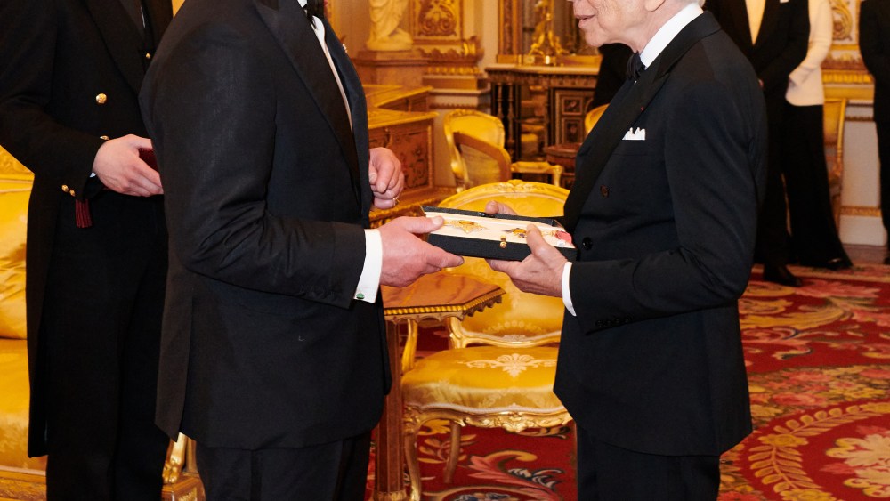Arise Sir Ralph: Lauren Given Honorary Knitghthood in Britain