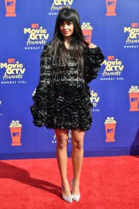 Jameela Jamil
MTV Movie & TV Awards, Arrivals, Barker Hangar, Los Angeles, USA - 15 Jun 2019