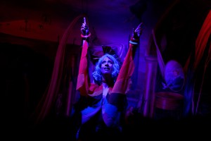 The scene at Saks x Stonewall Inn collection launch party.