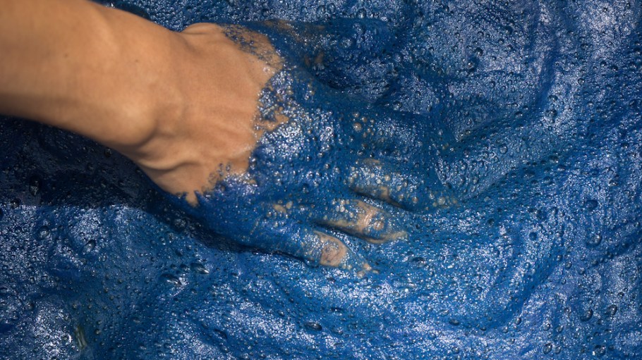 Tinctorium's new indigo dyeing solution doesn't use chemicals or petroleum