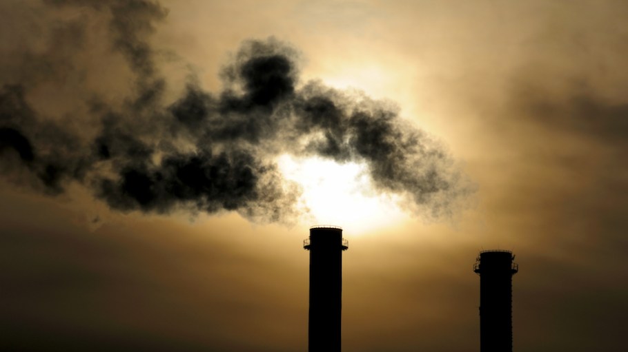 Emissions at factory