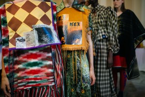 Backstage at Sterling Ruby Men's Spring 2020