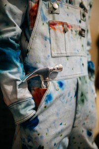 Backstage at Sterling Ruby Men's Spring 2020