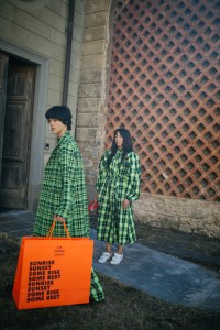 Backstage at Sterling Ruby Men's Spring 2020