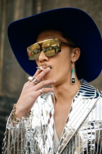 Street style at London Fashion Week Men's spring 2020