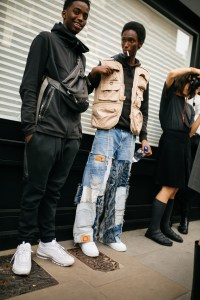Street style at London Fashion Week Men's spring 2020