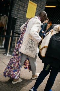 Street style at London Fashion Week Men's spring 2020