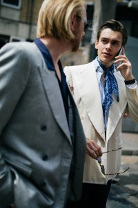 Street style at London Fashion Week Men's spring 2020