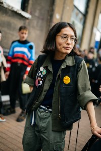 Street style at London Fashion Week Men's spring 2020