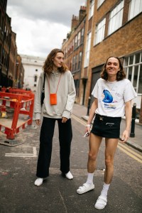 Street style at London Fashion Week Men's spring 2020