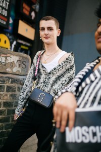 Street style at London Fashion Week Men's spring 2020