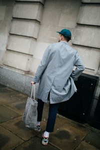 Street style at London Fashion Week Men's spring 2020