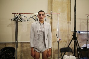 Backstage at Thom Browne  Men's SS 2020