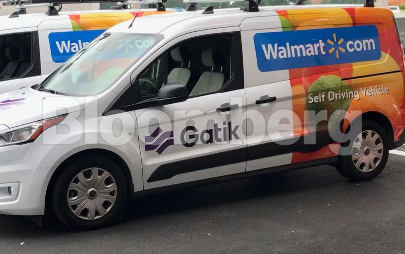 walmart driverless delivery autonomous vehicles