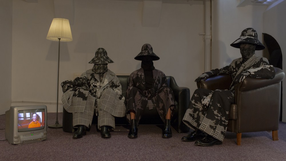 The 2019 ITS Award winner Daoyuan Ding's men's wear collection.