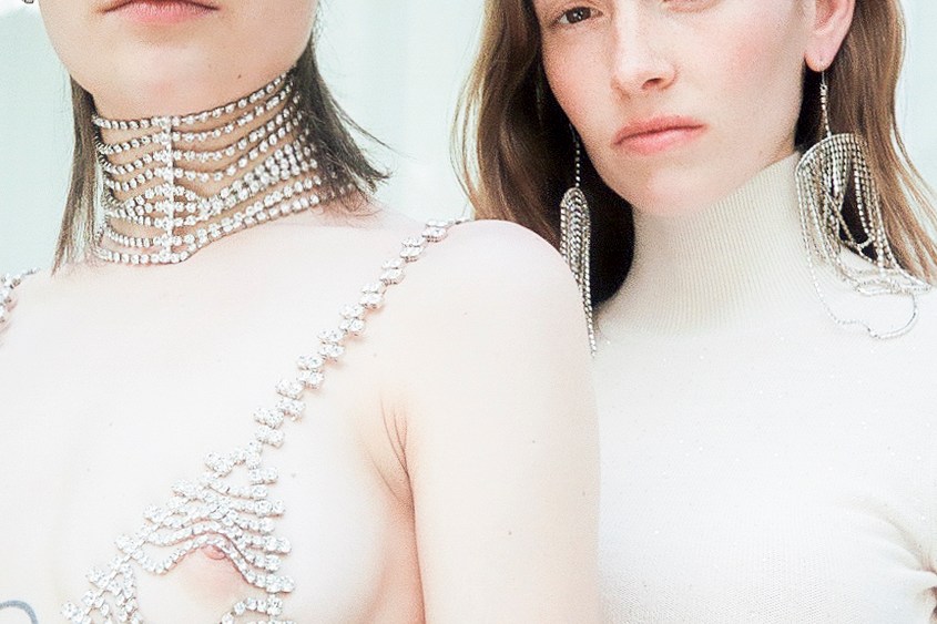 Looks from Area's resort collection.