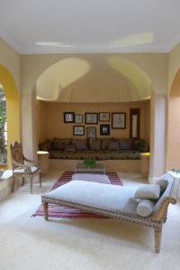 A nook at Jnane Tamsna.