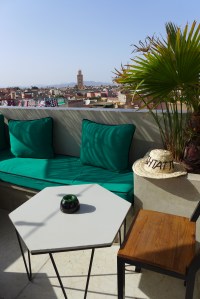 The Shtatto cafe in Marrakech.