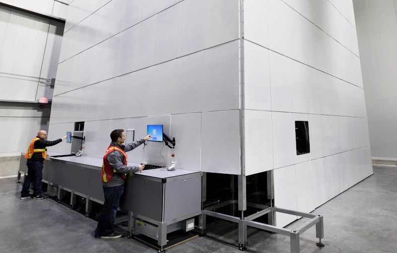 Attabotics ant colony inspired vertical warehouse supply chain robotics fulfillment technology startup